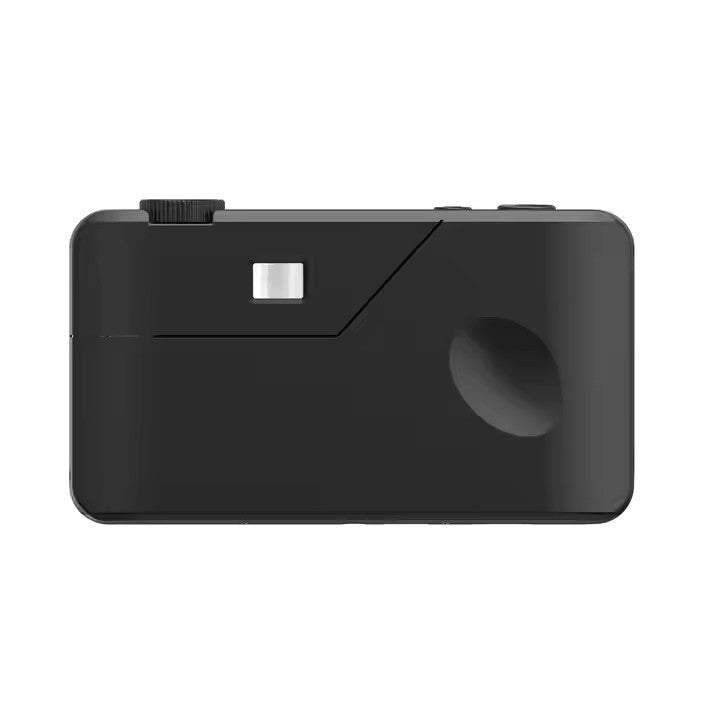 The back, with no screen, and the viewfinder