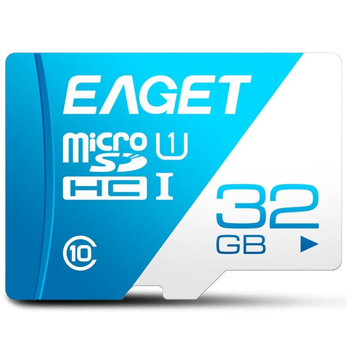 EAGET 32 GB microSD card, included with the Keepgrain camera